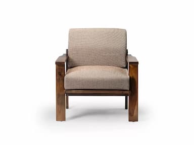 Athena Wooden Single Seater Sofa