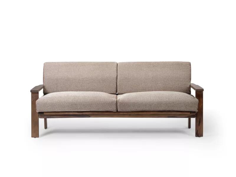 Athena Wooden Sofa - 3 Seater