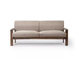 Athena Wooden Sofa - 3 Seater