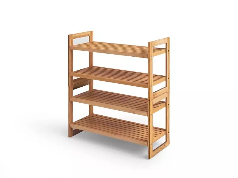 Belle Solid Wood Shoe Rack