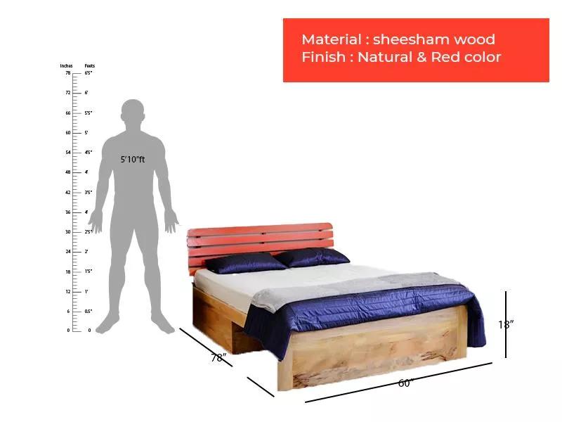Erica Queen Bed with Storage