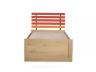 Erica Solid Wood Single Bed