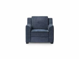 Erica Upholstered Single Seater Sofa in Livid Color