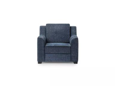 Erica Upholstered Single Seater Sofa in Livid Color