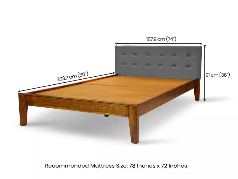 Iris King Bed