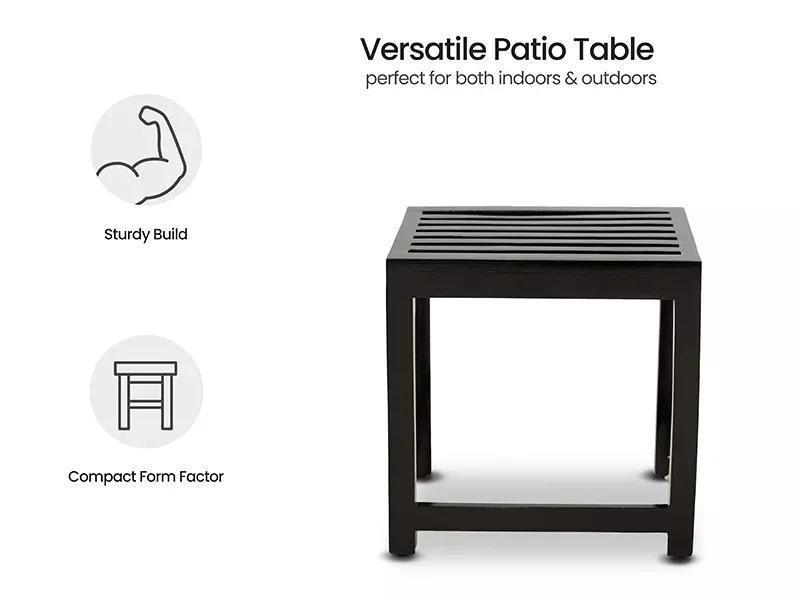 Crest Balcony Stool   Big