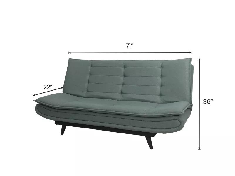 Oasis Sofa Cum Bed in Mineral Green