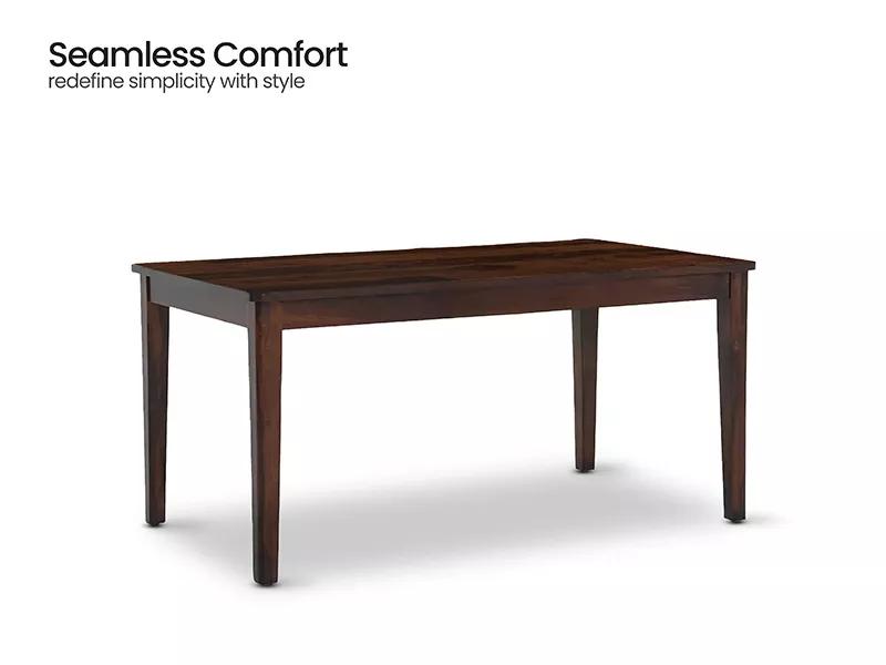 Vesta Solid Wood 6 Seater Dining Table