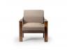 Athena Wooden Single Seater Sofa
