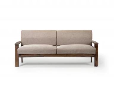 Athena Wooden Sofa   3 Seater