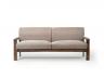 Athena Wooden Sofa   3 Seater