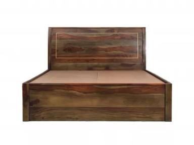 Elara Solid Wood Queen Size Double Bed
