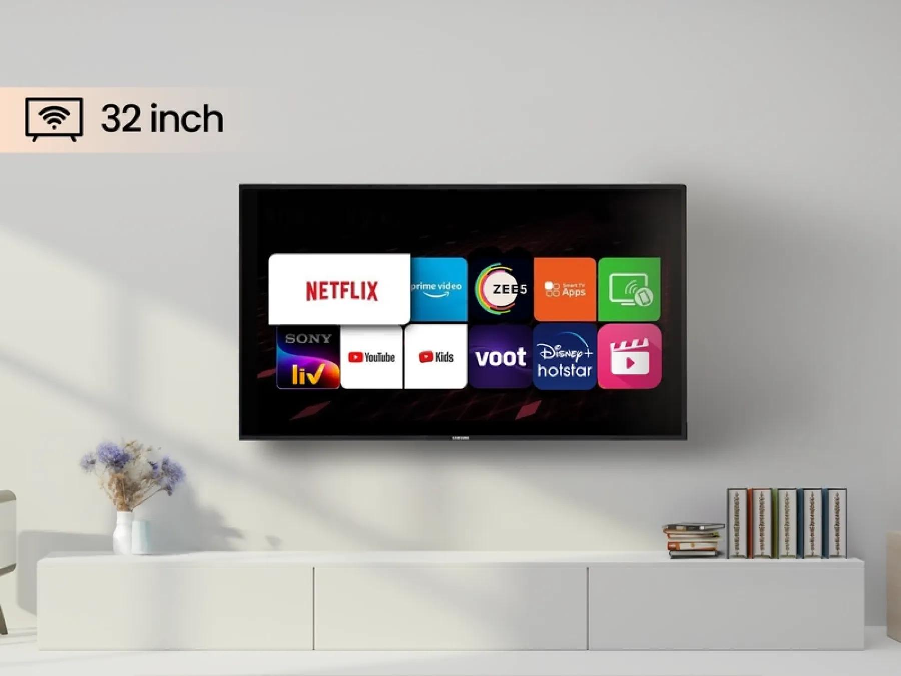 32 Inches TV with Media Streaming Device