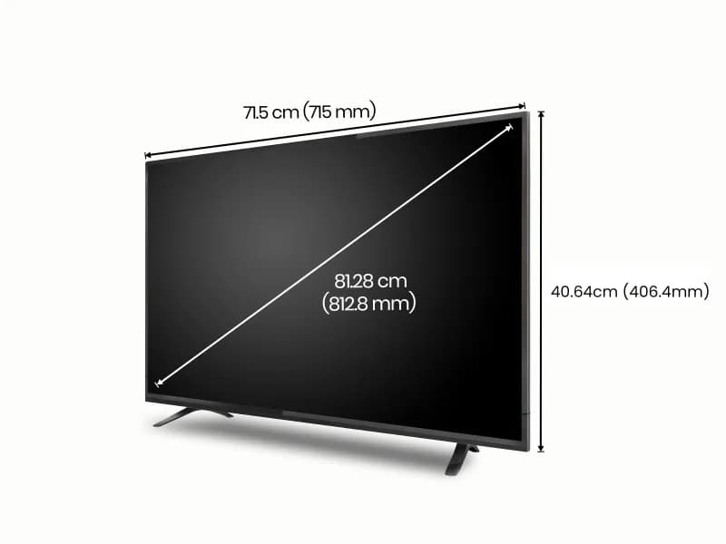 32 Inches TV with Amazon Fire Stick