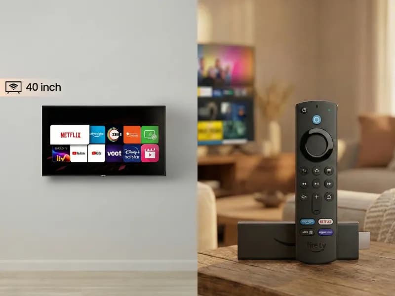 40 Inches TV with Amazon Fire Stick