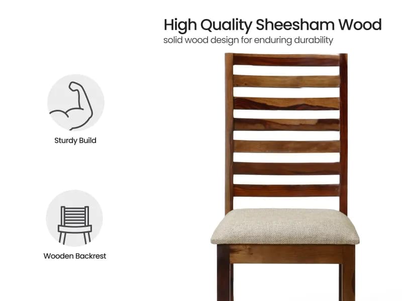 Alexa Solid Wood Chair