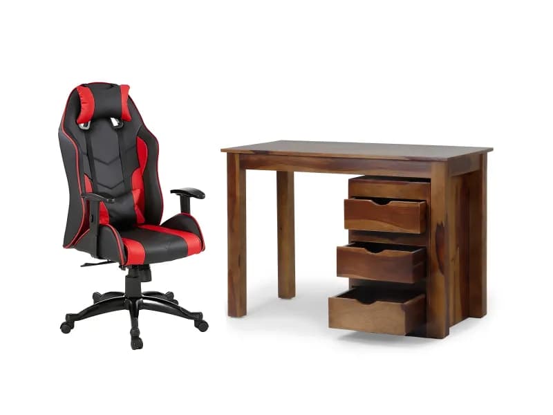 Alexa Study Table with ProXtreme Gaming Chair