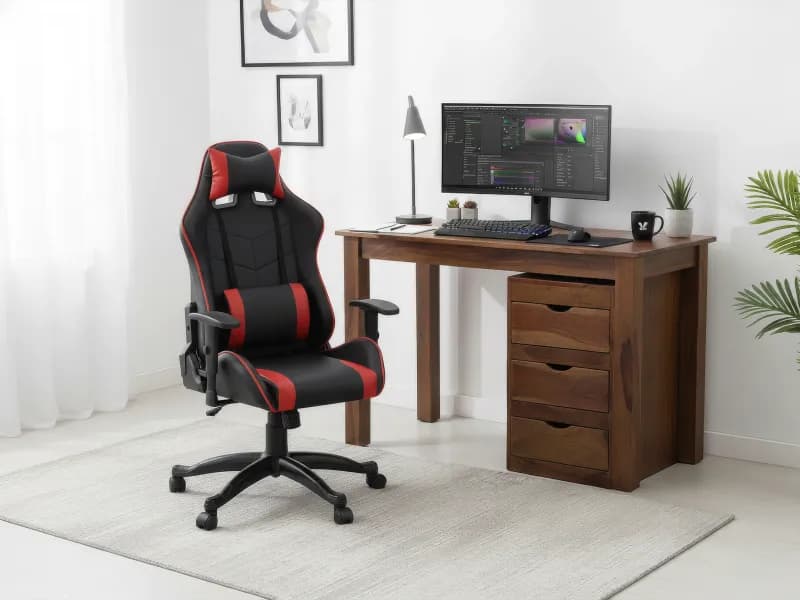 Alexa Study Table with ProXtreme Gaming Chair
