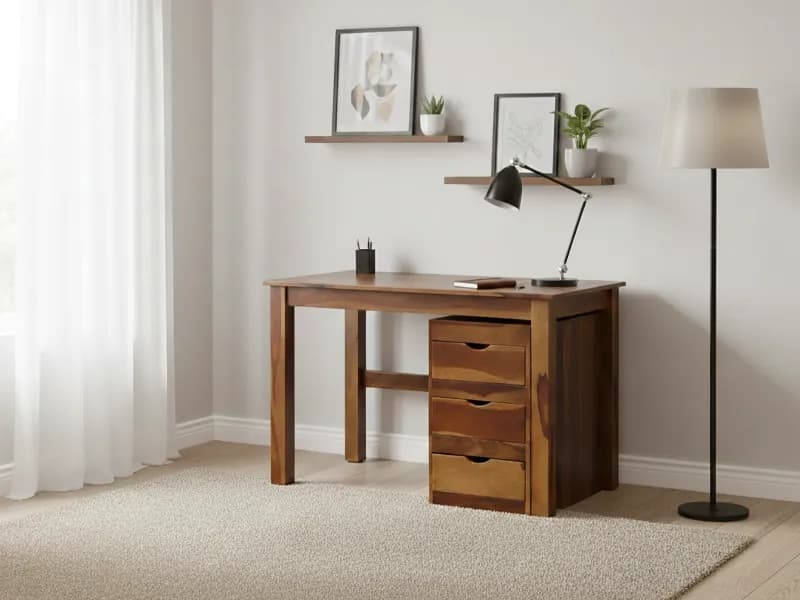 Alexa Solid Wood Study Table