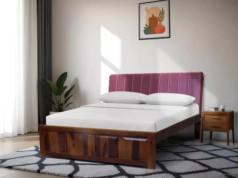 Regal Headboard in Burgundy