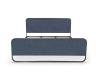 Chloe King Size Double Bed in Grey Color
