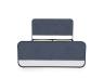 Chloe Queen Size Double Bed in Grey Color