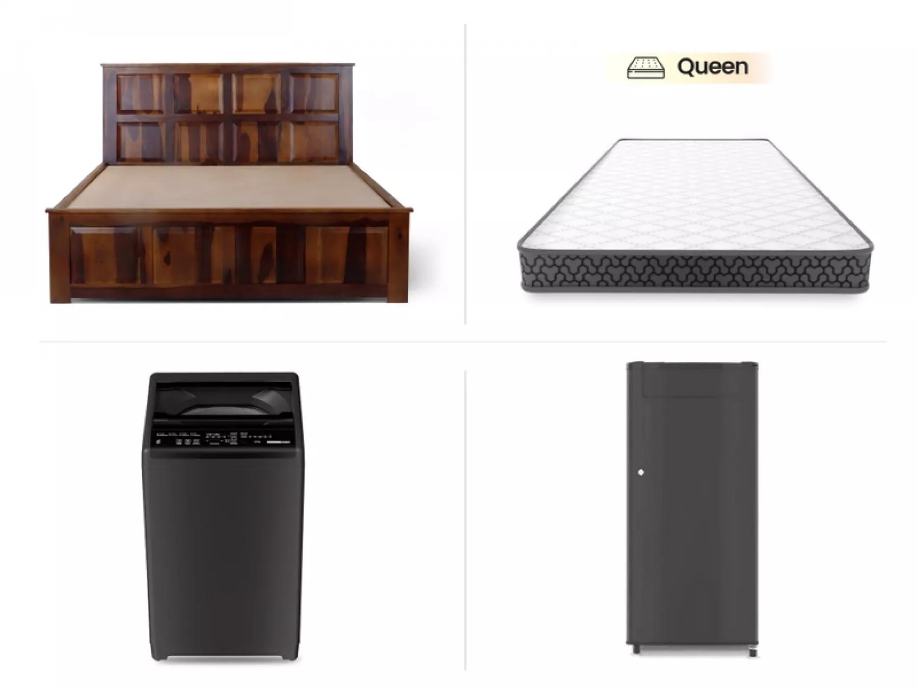 Complete Bedroom Combo Alexa Queen Set