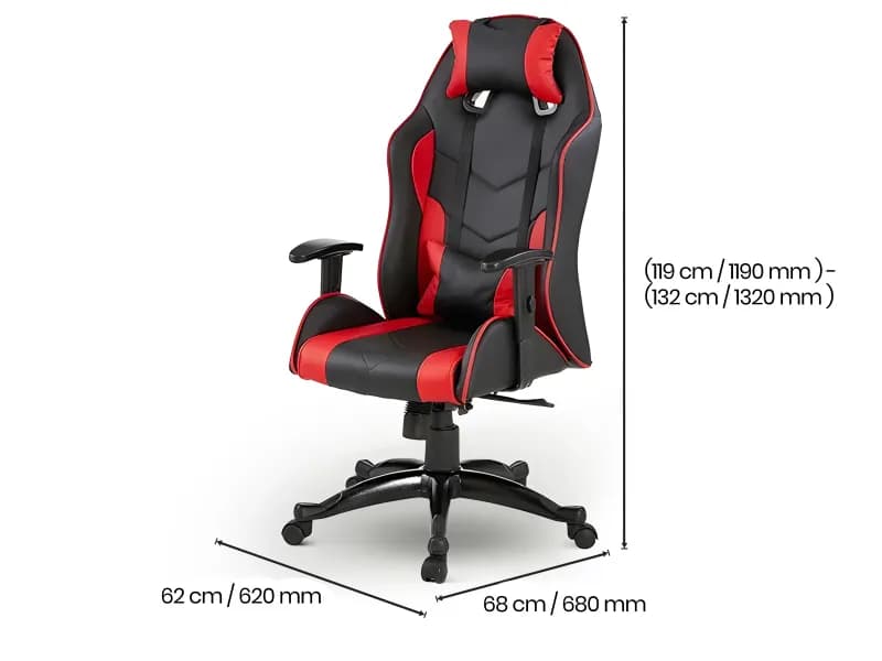 Crest Study Table with ProXtreme Gaming Chair