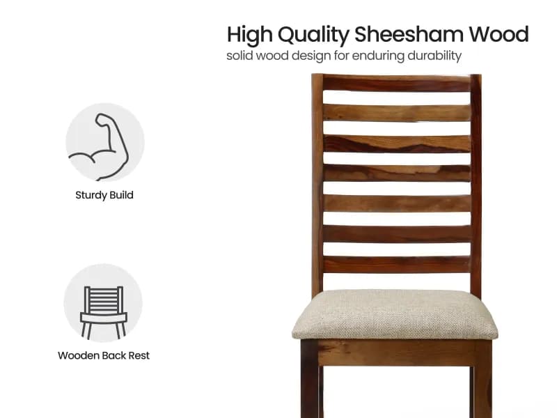 Crest Study Table with Wooden Chair