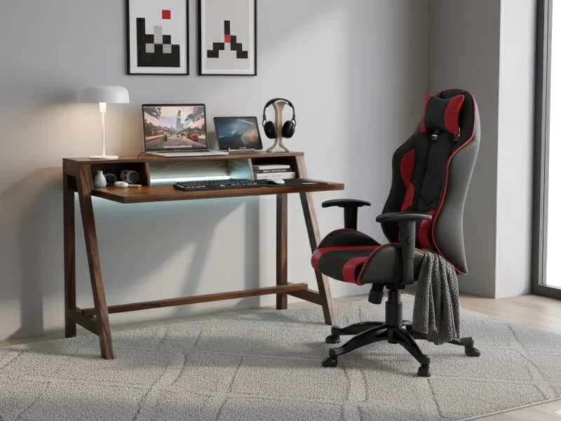Hugo Study Table with ProXtreme Gaming Chair