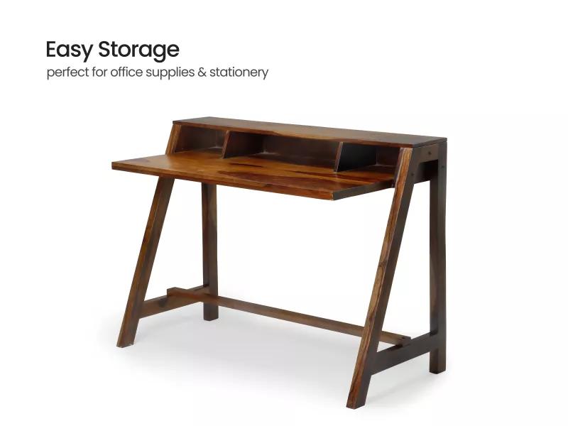 Hugo Study Table with Wooden Chair