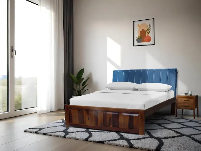 Regal Headboard in Navy Blue