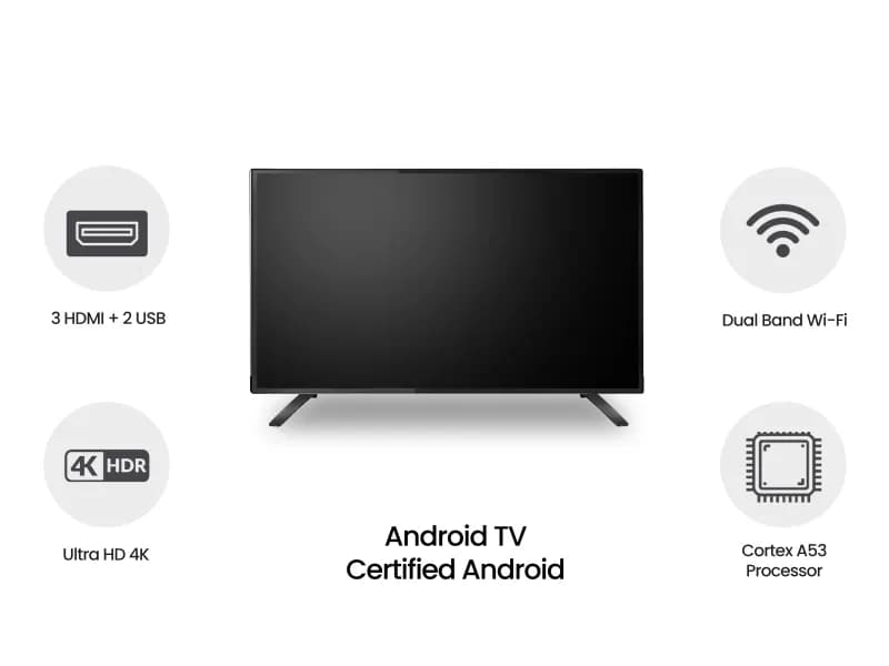 TV   50 Inches Smart LED