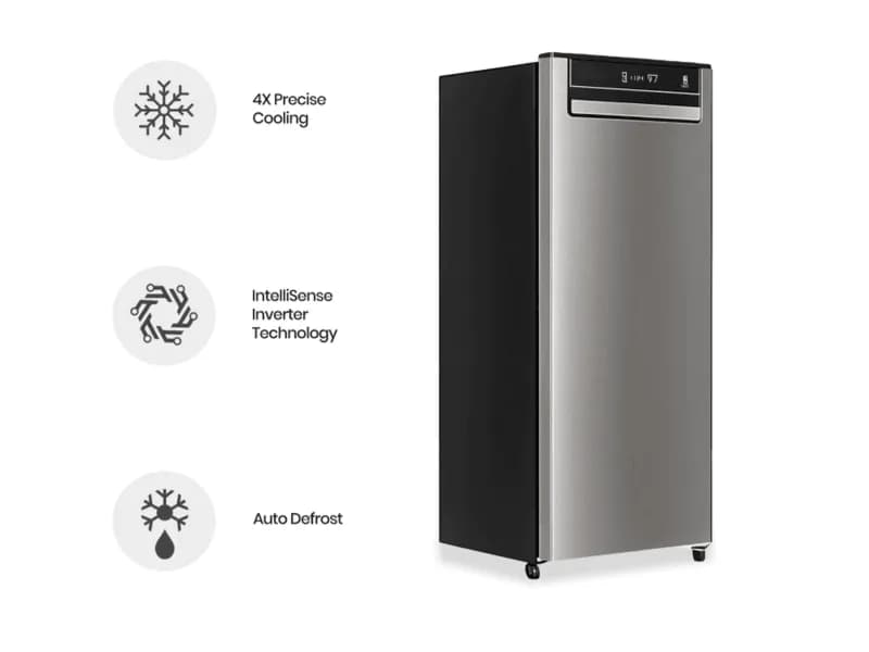 Whirlpool 192L Auto Defrost Fridge
