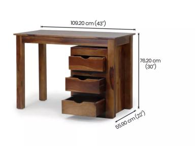 Alexa Solid Wood Study Table