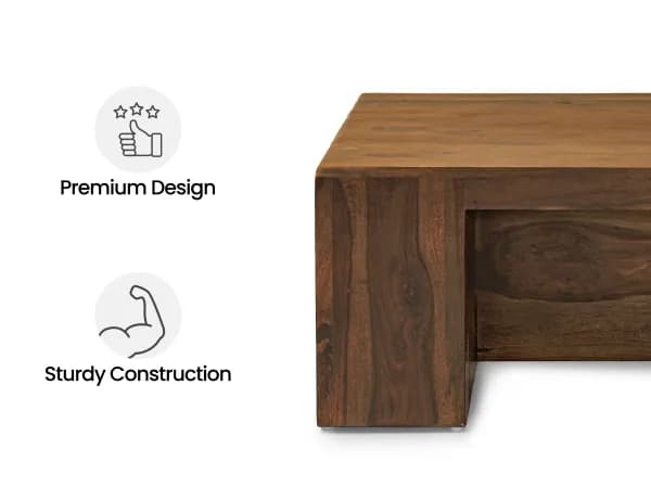 Alexa Solid Wood Coffee Table