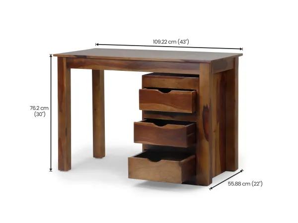 Alexa Solid Wood Study Table