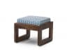 Alexa Solid Wood Upholstered Stool