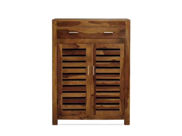 Alexa Solid Wood Shoe Rack