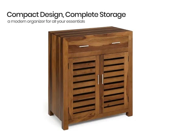 Alexa Solid Wood Shoe Rack