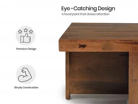 Belle Solid Wood Coffee Table