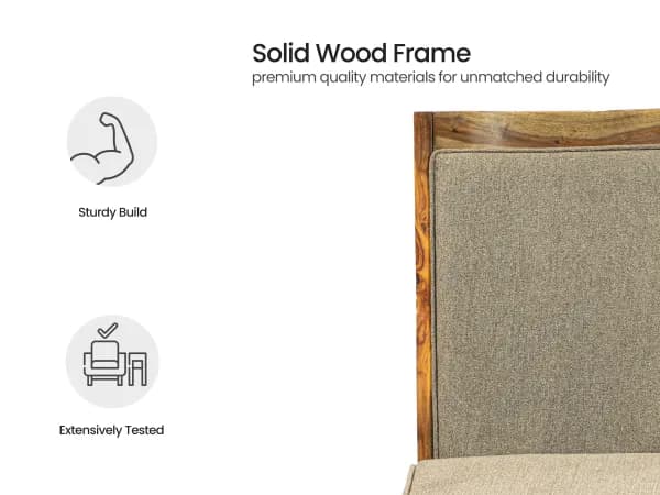 Belle Solid Wood Dining Chair