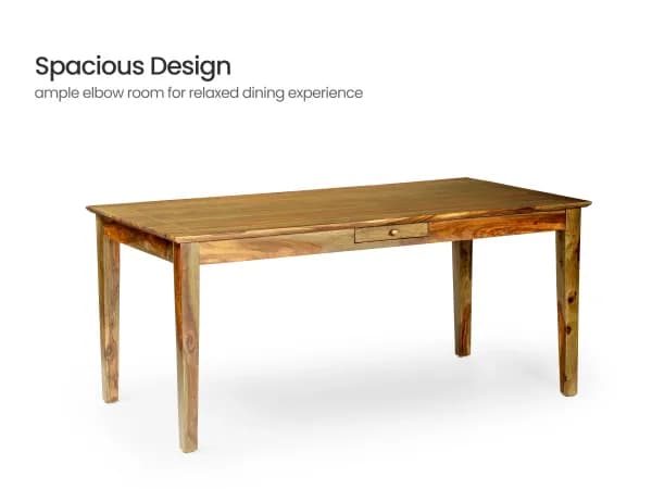 Belle Solid Wood 6 Seater Dining Set