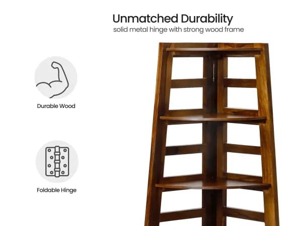 Belle Solid Wood Bookshelf