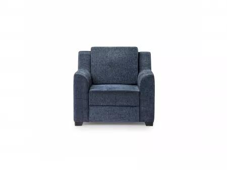 Erica Upholstered Single Seater Sofa in Livid Color