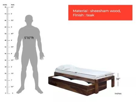 Hugo Single Bed with Storage