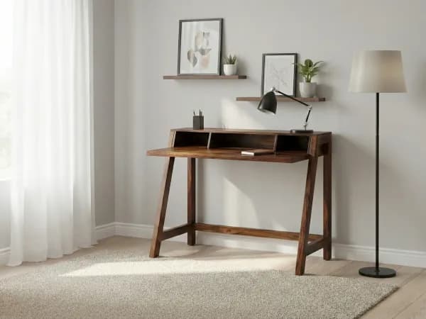 Hugo Solid Wood Study Table