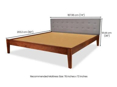 Iris King Bed