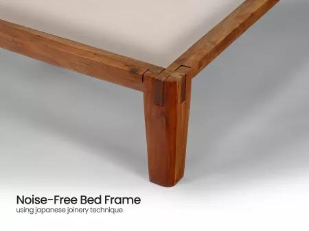 Jade Solid Wood Queen Size Double Bed