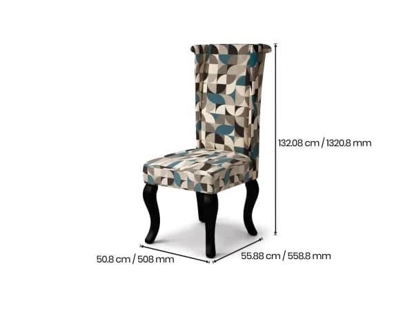 Mosaic Wing Chair